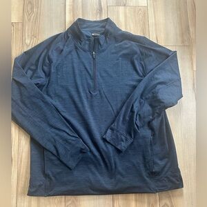 Men's Navy Quarter-Zip Pullover